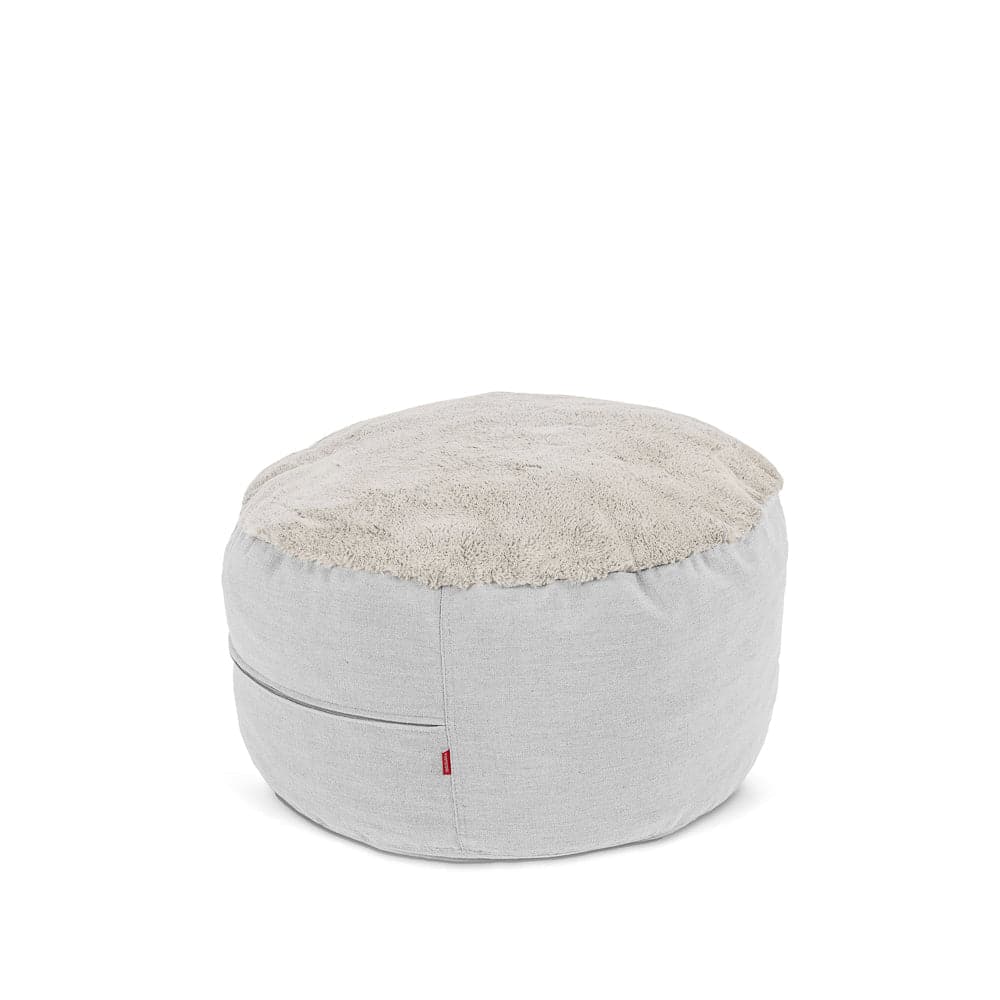 Pouf Footstool - NEST Bunny Fur